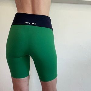 Staud x New Balance collab medium shorts